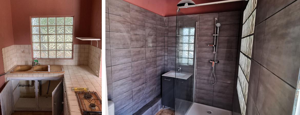 Entreprise de rénovation de salle de bains, douche, Entraigues sur la Sorgues et Vaucluse