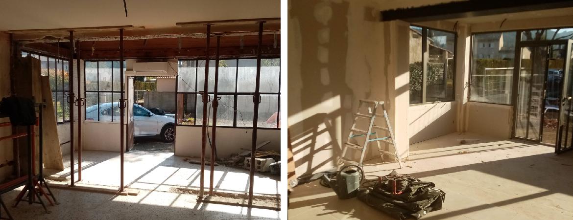 Entreprise de rénovation, maçon, pose d'ipn, ouverture mur porteur, Entraigues sur la sorgue et Vaucluse