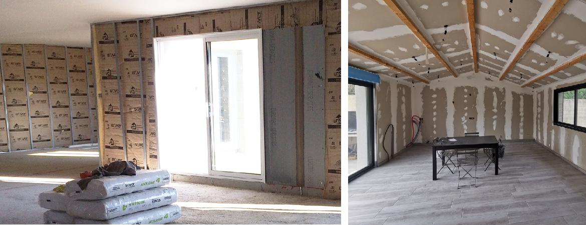 Plaquiste, entreprise travaux de placo plâtre, faux plafond, cloison seche, Entraigues sur la Sorgues et Vaucluse